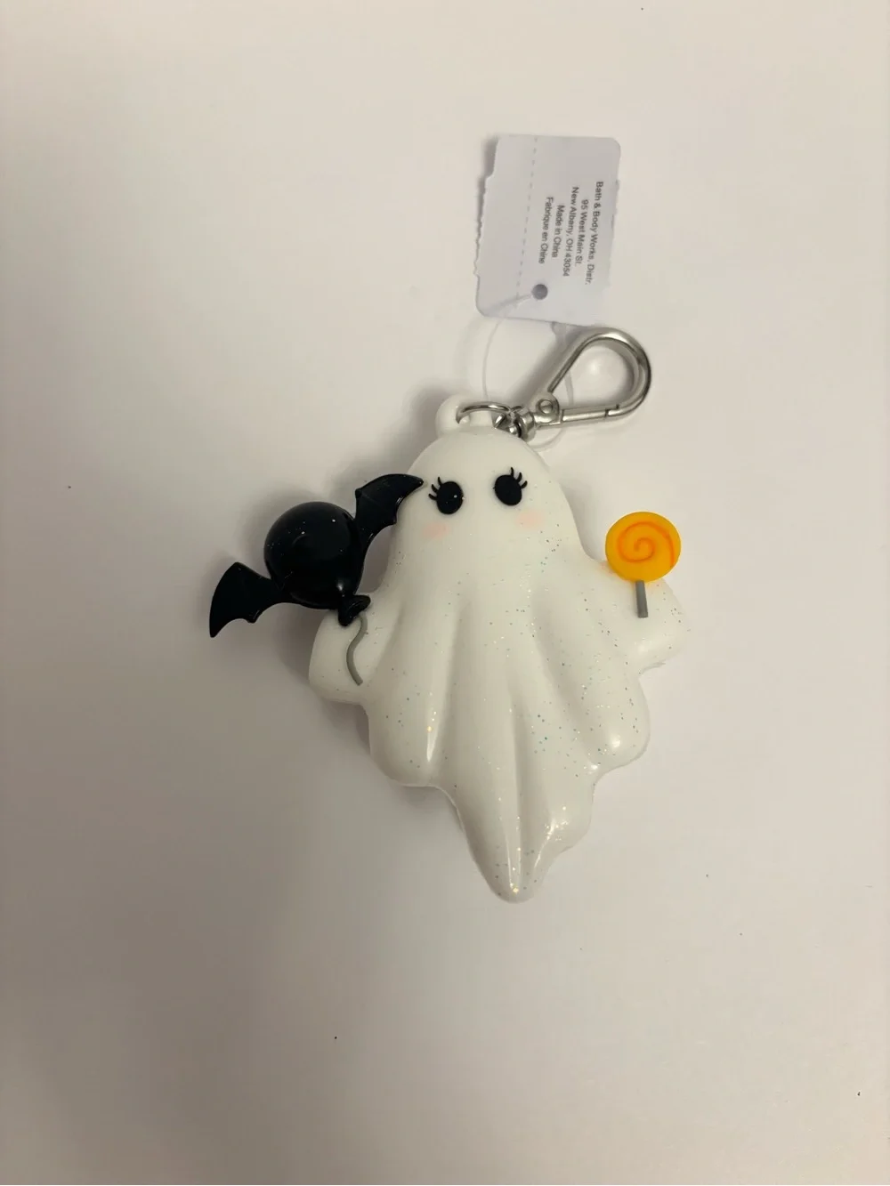 Bath and Body Works Party Ghost PocketBac Hand Sanitzer Holder Halloween 2026